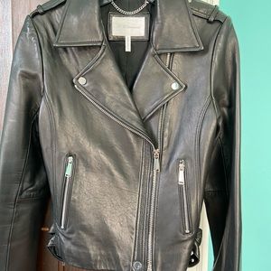 Leather  Black BCBGeneration Jacket